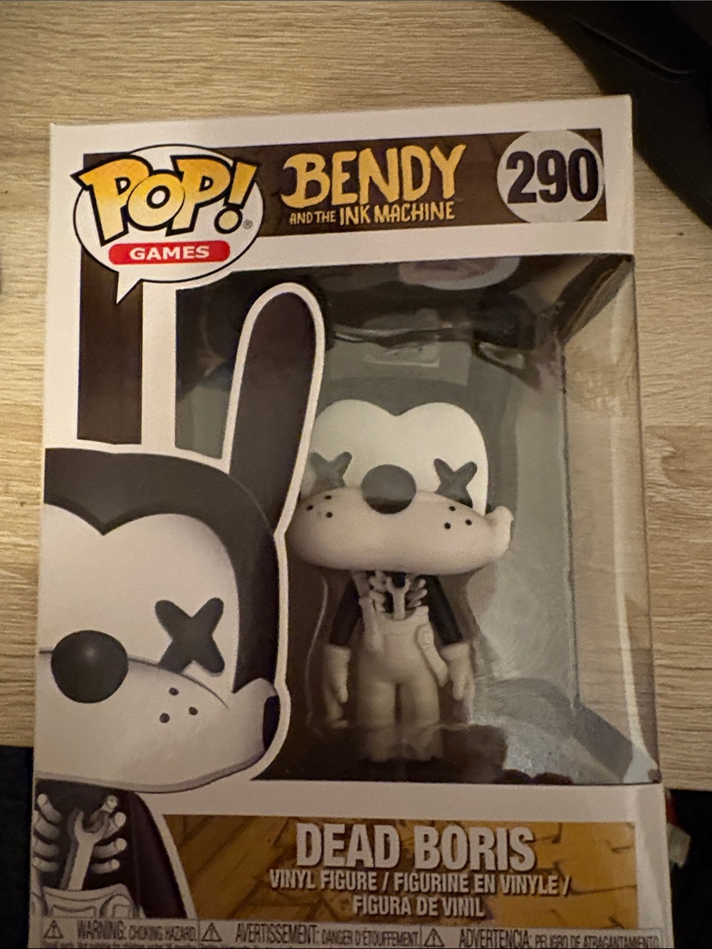 Funko Pop! Games Bendy and the Ink Machine Dead Boris - Black & White